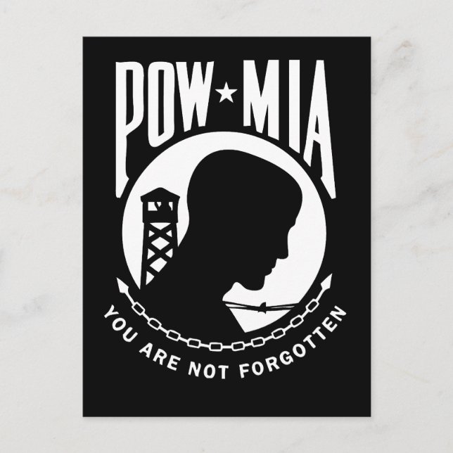 Carte postale POW MIA (Devant)