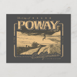 CARTE POSTALE POWAY SAN DIEGO CALIFORNIA - POMME DE POMME DE TER
