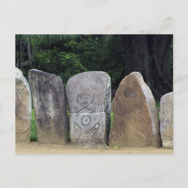 Carte Postale PR du parc indien Caguana (Devant)