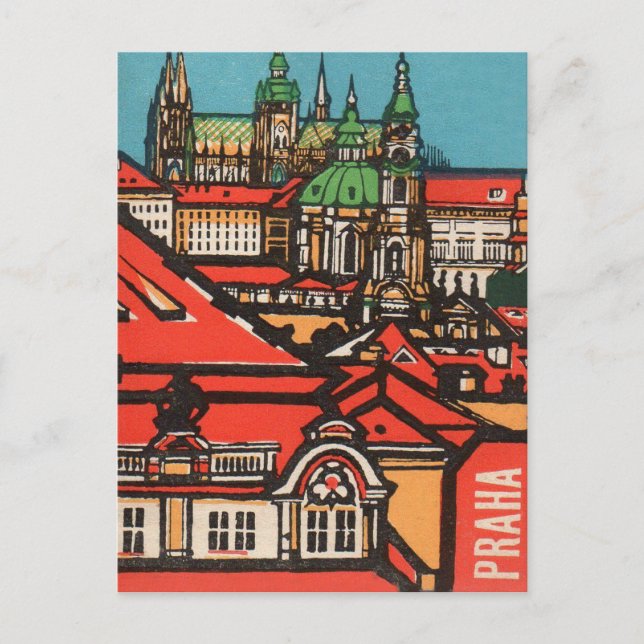 Carte Postale Prague (Devant)