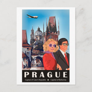 Carte Postale Prague