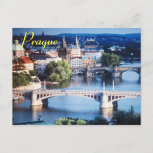 Carte postale Prague