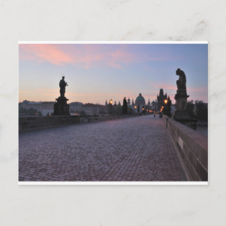 Carte Postale Prague à l'aube