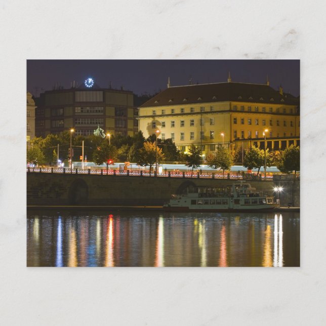 Carte Postale Prague by Night (Devant)