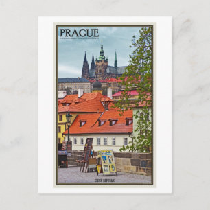 Carte Postale Prague - Cathédrale St Vitus