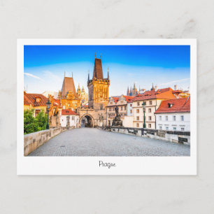 Carte postale Prague en République tchèque