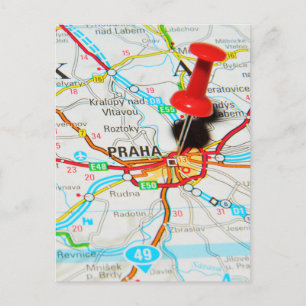 Carte Postale Prague, Praha en République tchèque