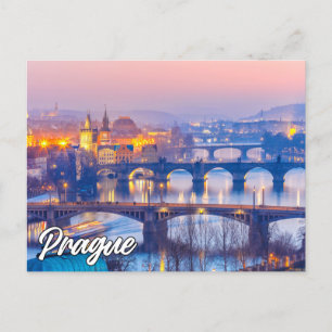 Carte Postale Prague, République tchèque