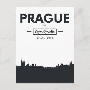 Carte Postale Prague, République tchèque