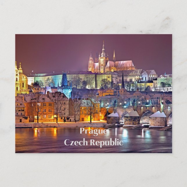 Carte Postale Prague, République tchèque (Devant)