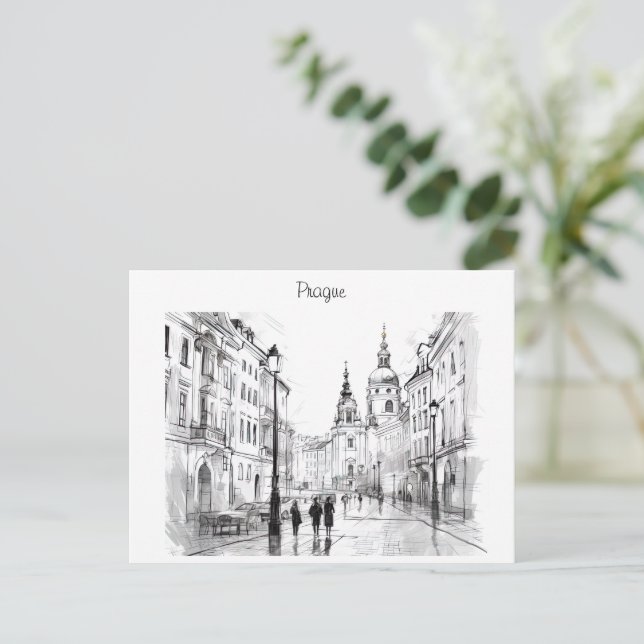 Carte Postale Prague République tchèque (Debout devant)