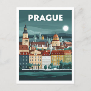 Carte Postale Prague, République tchèque