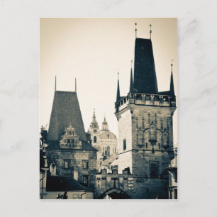 Carte Postale Prague, République Tchèque - Porte Tour du Pont Ch