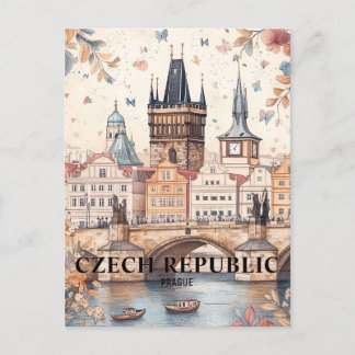 Carte Postale Prague République tchèque Voyage