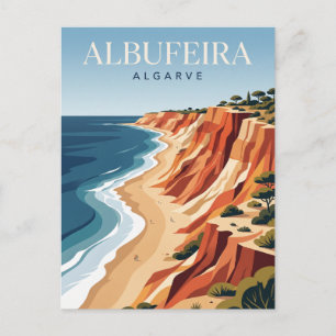 Carte Postale Praia da Falésia Portugal