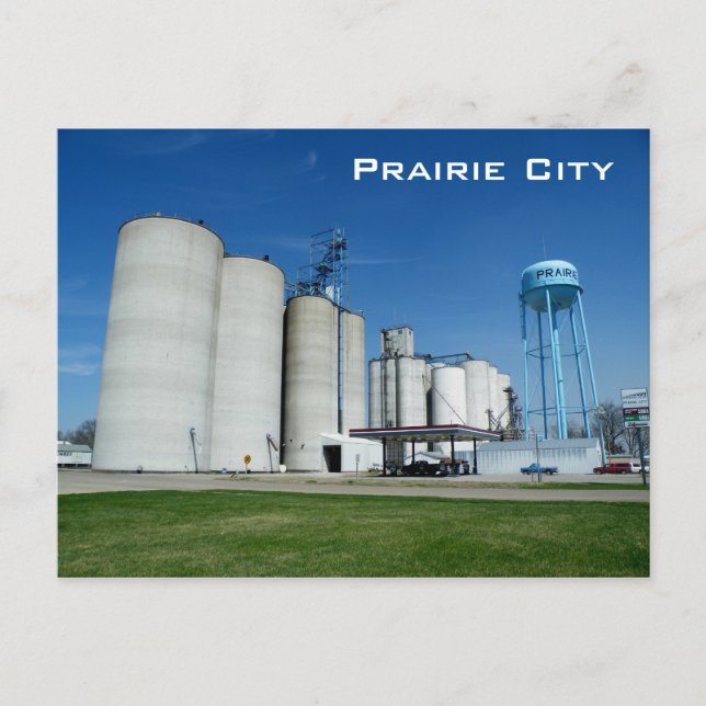 Carte Postale Prairie City (Devant)