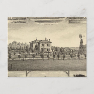 Carte Postale Prairie Lawn Farm (Nebraska)