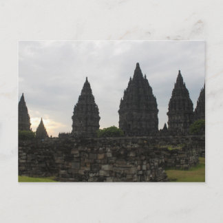 Carte Postale Prambanan temple, Indonésie