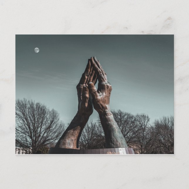 Carte Postale Praying Hands (Tulsa, OK) (Devant)