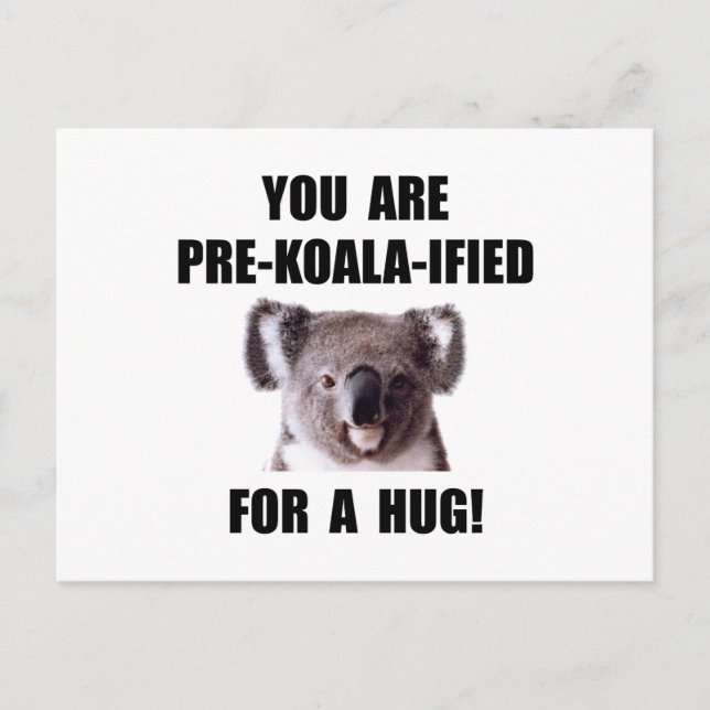 Carte Postale Pré Koala (Devant)