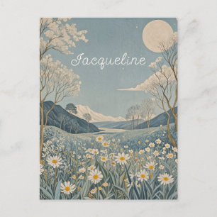Carte Postale Pré lunaire personnalisé