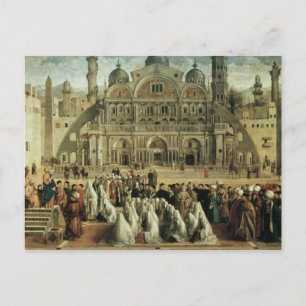 Carte Postale Prêcher Saint-Marc à Alexandrie, Égypte, 1504-07