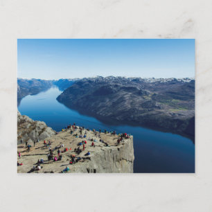 Carte Postale Preikestolen (Pulpit Rock) Norway Postcard