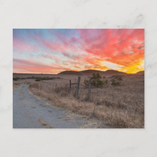 Carte Postale Premier coucher du soleil du jour