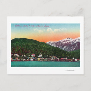 Carte Postale Premier port d'entrée en Alaska View
