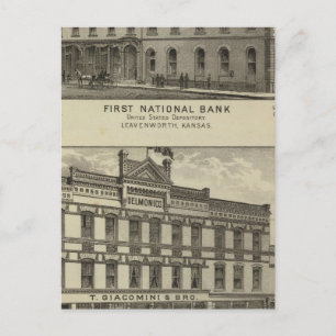 Carte Postale Première banque nationale