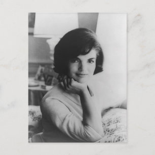 Carte Postale Première dame américaine Jacqueline Kennedy Portra