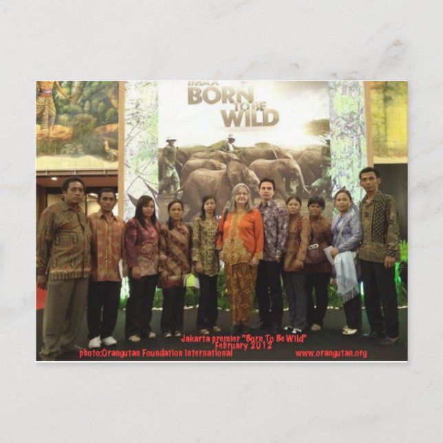 Carte Postale Première du film de Jakarta (Devant)