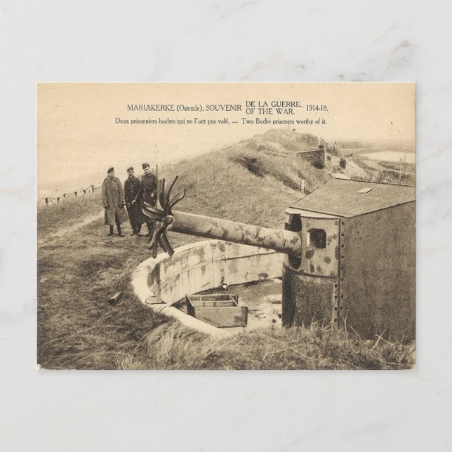 Carte Postale Première Guerre mondiale, Belgique, Mariakerke, Ar (Devant)