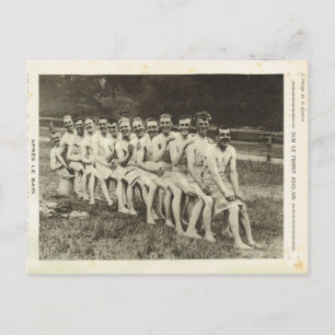 Carte Postale Première Guerre mondiale, soldats britanniques apr