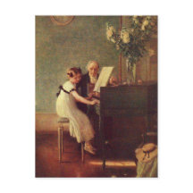 Première leçon de piano de Muenier