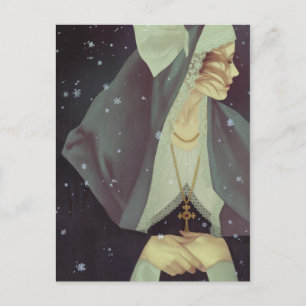 Carte postale 'Première neige'