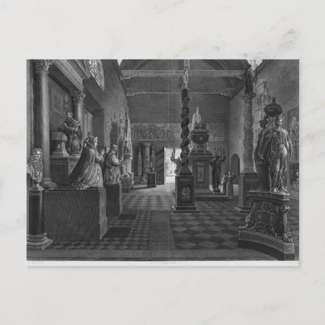 Carte Postale Première vue de la salle d'introduction (Devant)