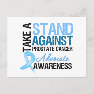 Carte Postale Prendre position contre le cancer de la prostate
