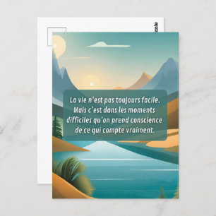 Carte Postale Prends soin de toi