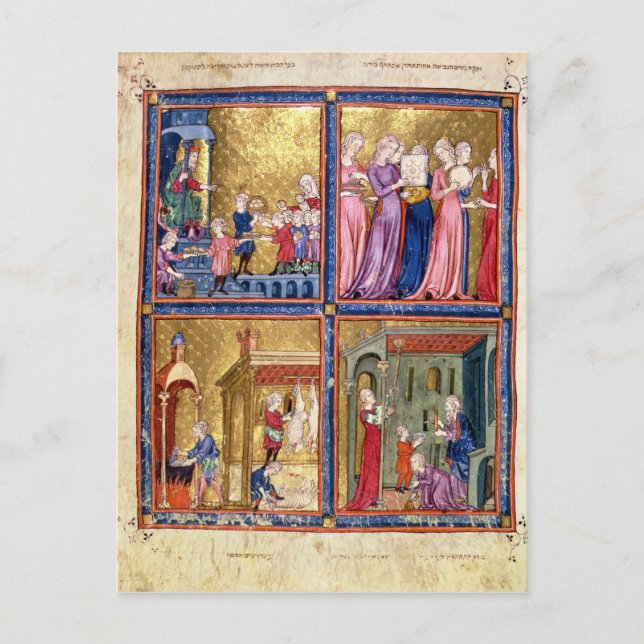 Carte Postale Préparation de la Pâque (Devant)