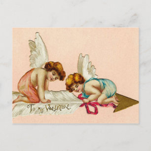 Carte Postale Préparer la flèche de l'amour