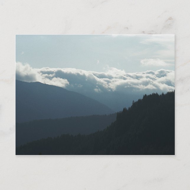 Carte postale près de Falls Falls Washington (Devant)