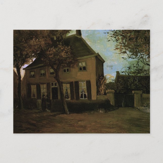 Carte Postale Presbytère à Nuenen (F182) Van Gogh Beaux-Arts (Devant)