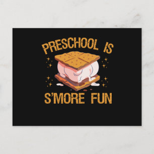 Carte Postale Préscolaire est S'more Amusant Amusant Automne en 