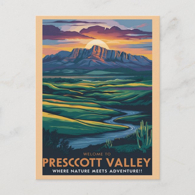 Carte Postale Prescott Valley, Arizona (Devant)