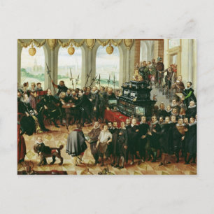 Carte Postale Présentation à Duke Phillip II