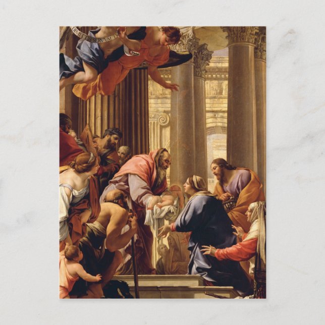 Carte Postale Présentation au Temple (Devant)