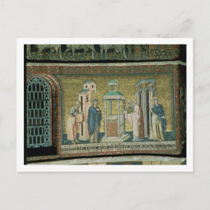 Carte Postale Présentation dans le Temple, détail de l'histoire