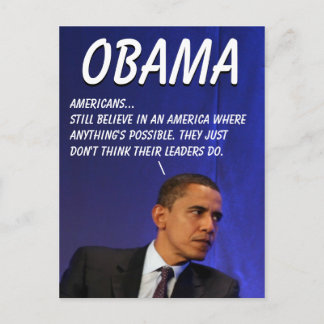 Carte Postale Président Barack Obama