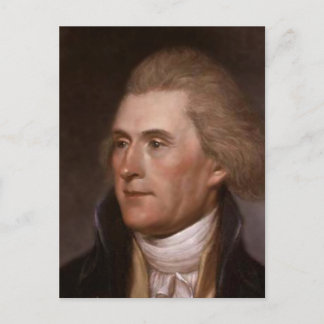 Carte Postale Président Thomas Jefferson